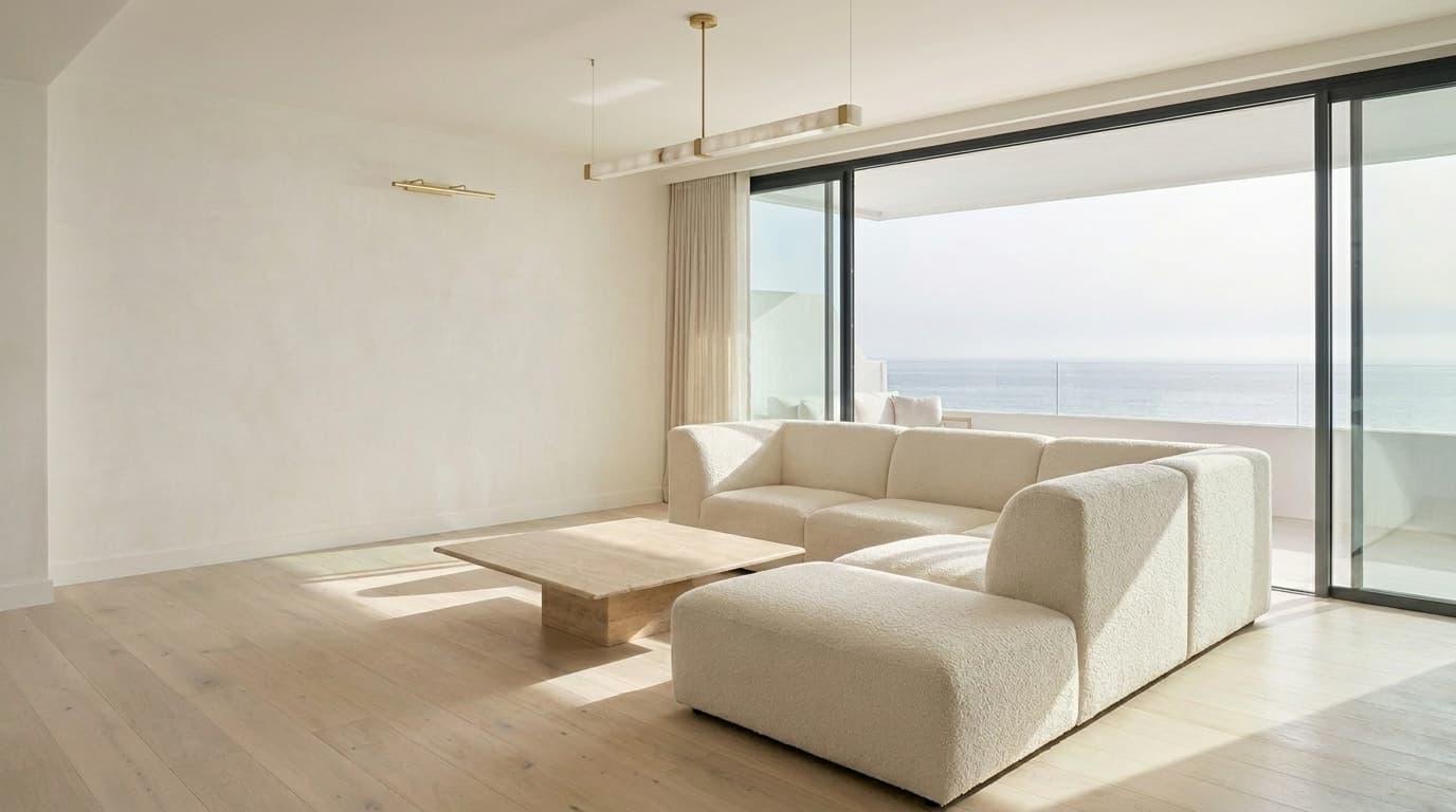 During — renovated shell, before furnishing